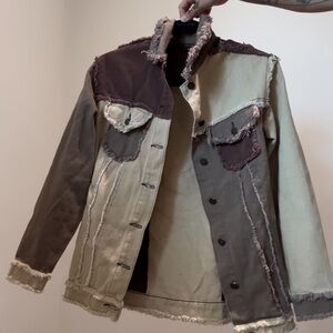 Patchwork Jean Jacket